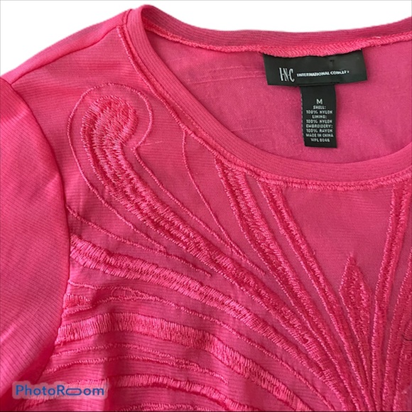 🍒I.N.C. FUCSHIA TANK TOP SIZE M - Picture 2 of 4